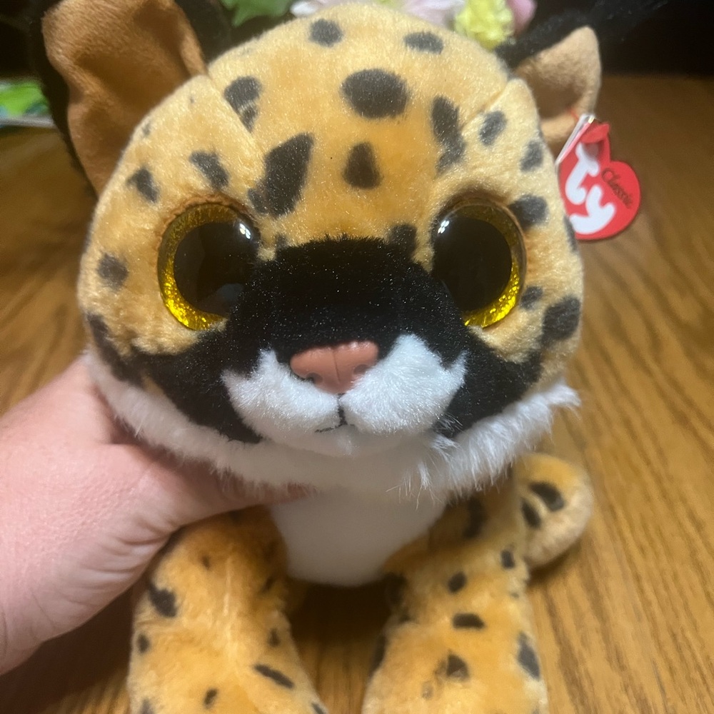 Ty Classic Collection Leopard Plush- “Larry”🐆🐆🐆 NWT